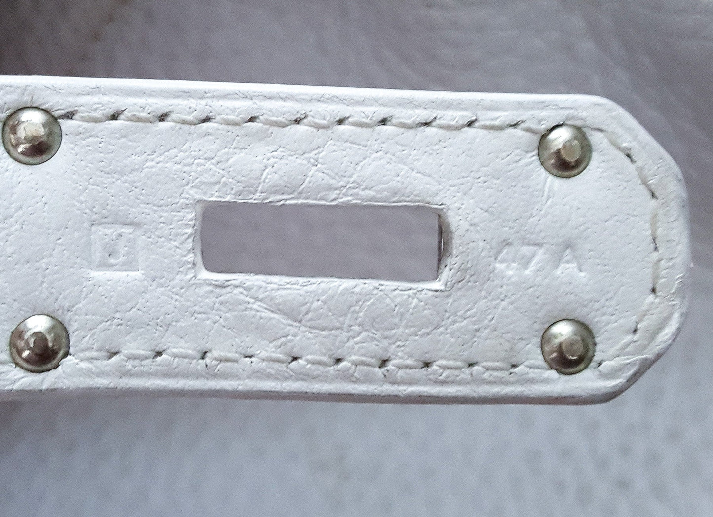 Hermes White JPG Birkin 42