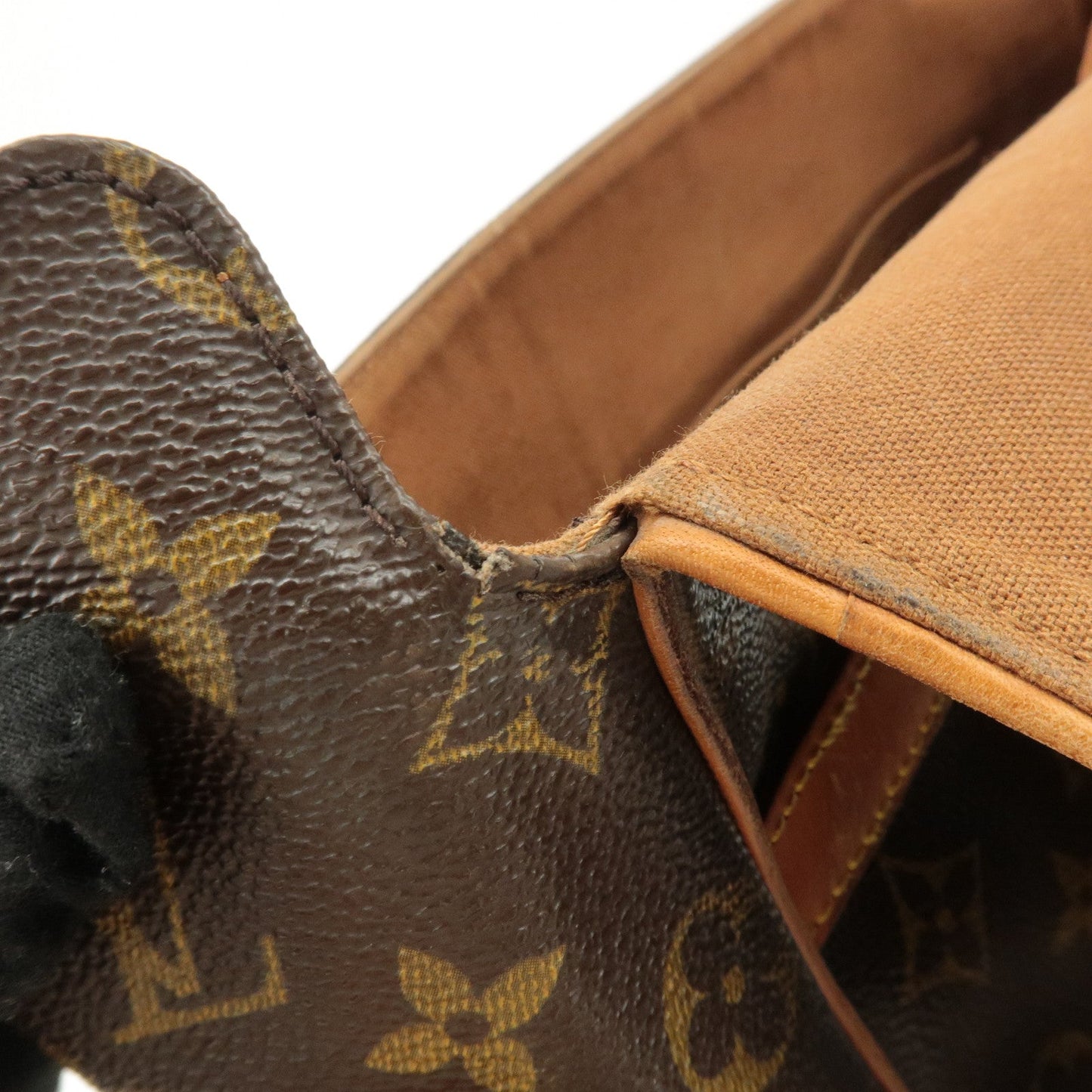 Louis Vuitton Monogram Abbesses Messenger Bag Brown M45257