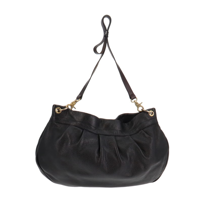 Mulberry Black East West Spongy Mitzy Hobo With Long Strap