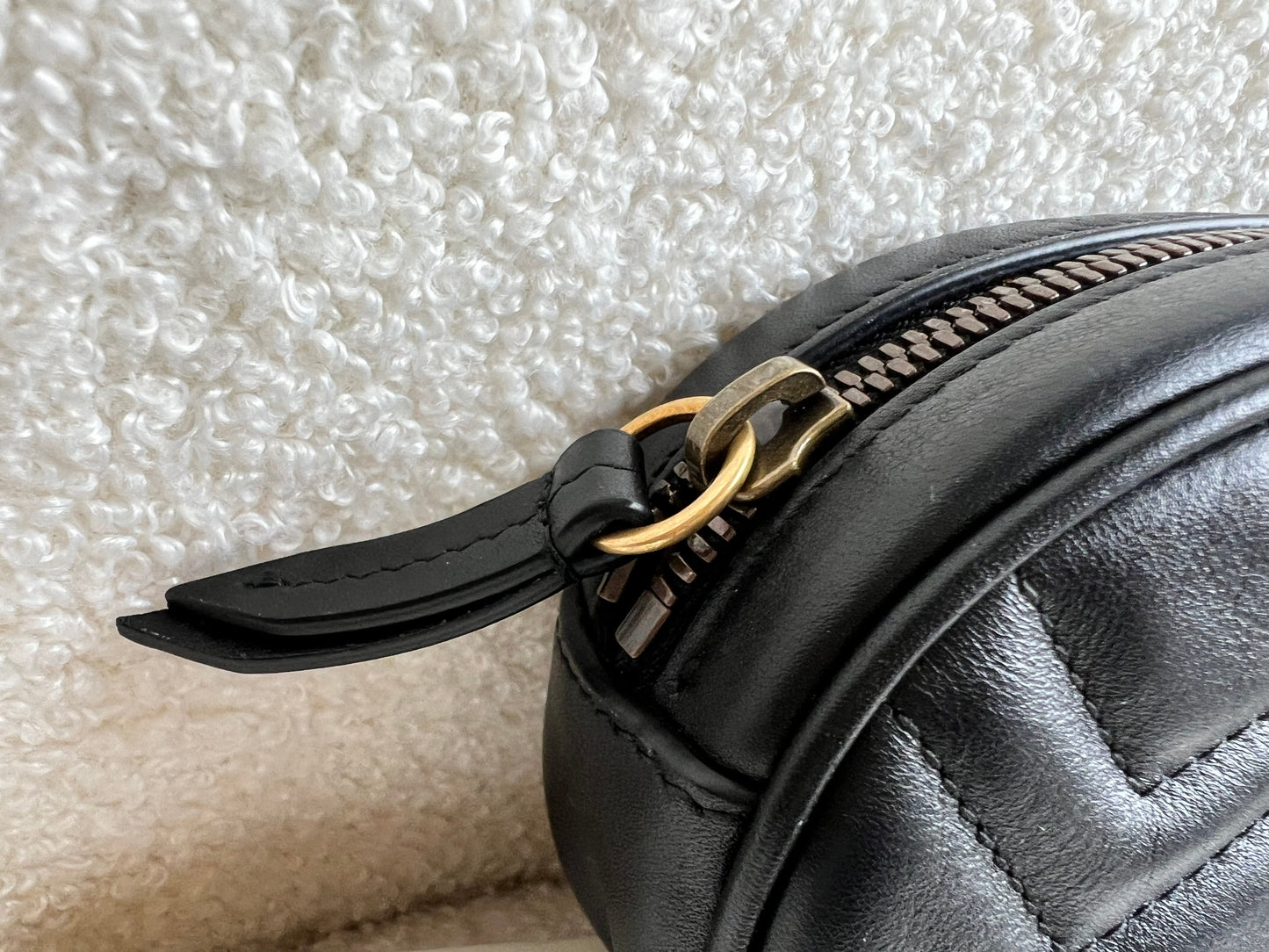 Gucci GG Black Marmont Belt Bag (RRP £865)