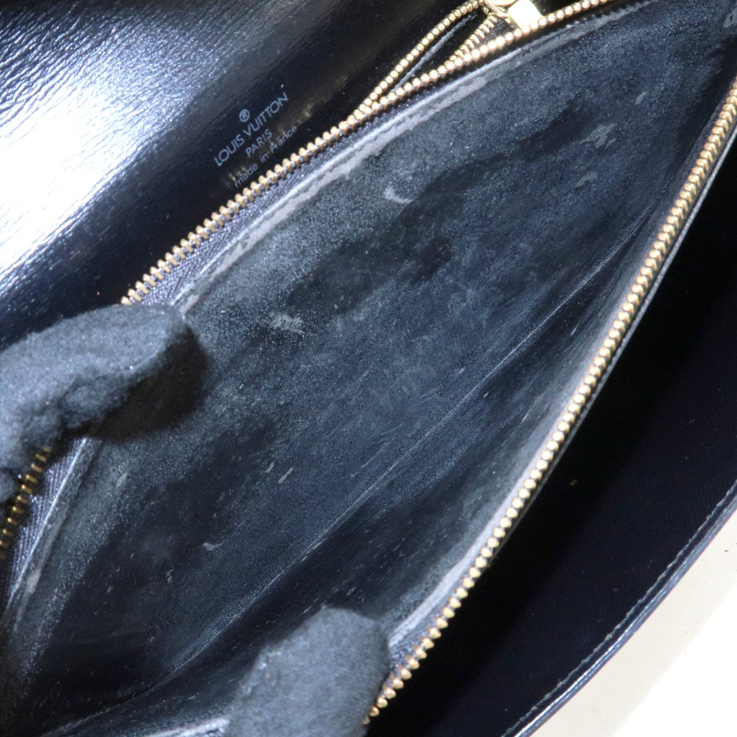 Louis Vuitton Epi Concorde Hand Bag Noir Black M52132