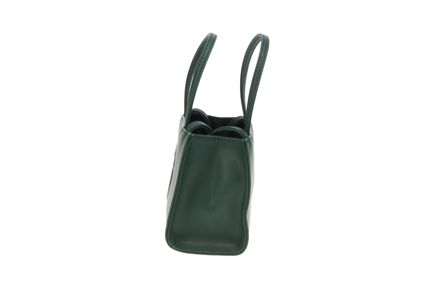 Telfar Dark Olive Faux leather Small Shopping Bag