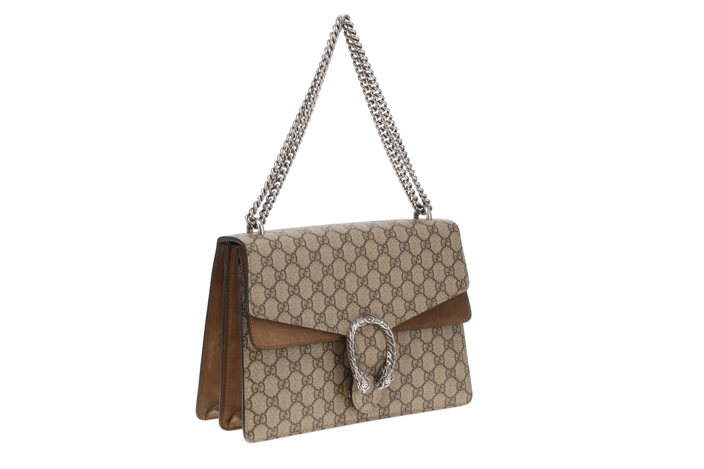 Gucci GG Supreme Classic Medium Dionysus Shoulder Bag