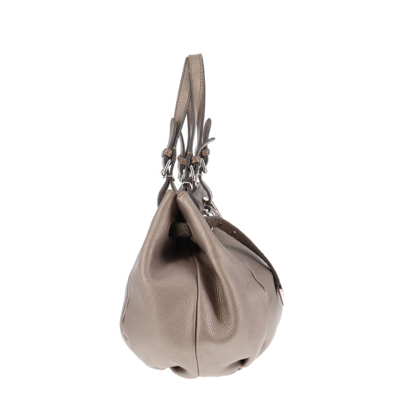 Fendi Selleria Silver Pomodorino Shoulder Bag