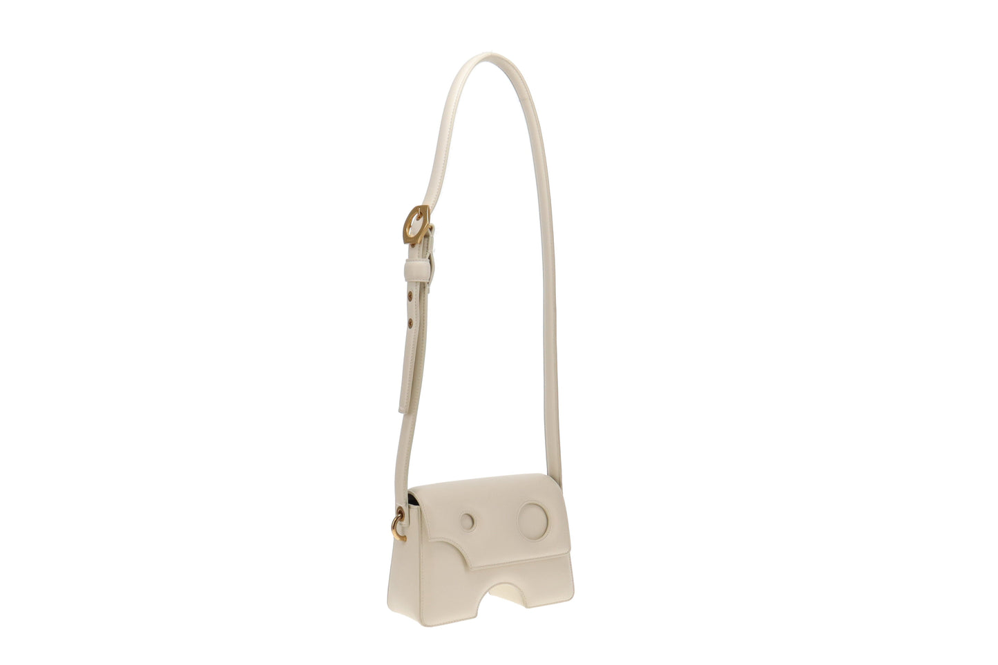 Off-White Leather Burrow 22 Shoulder Bag