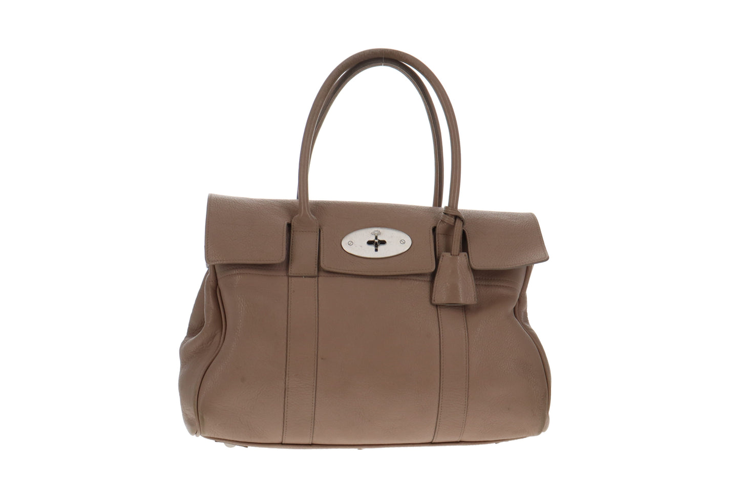 Mulberry Bayswater Putty With Nickle Hardware