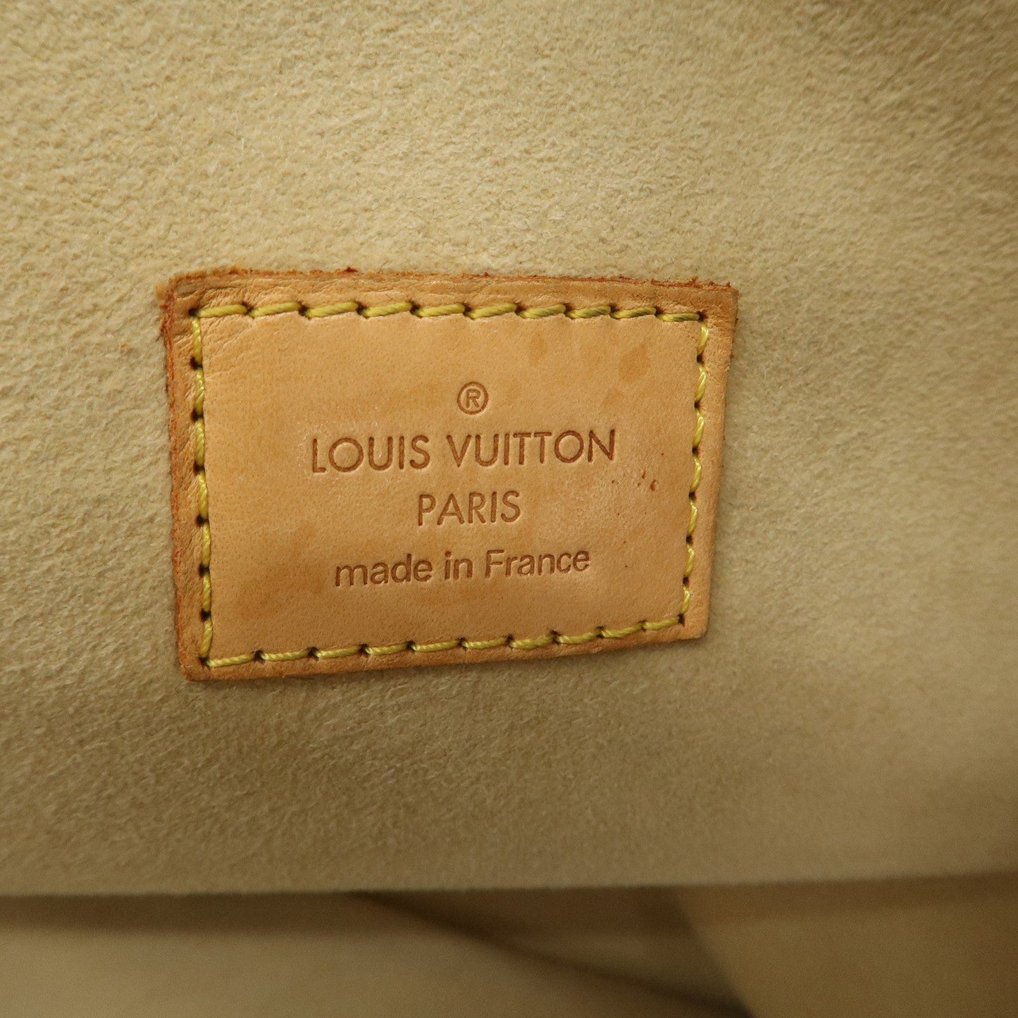 Louis Vuitton Monogram Manhattan GM Hand Bag Boston Bag M40025