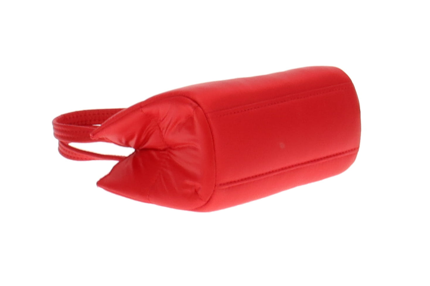 Telfar Red Nylon Small Puff Shopping Bag