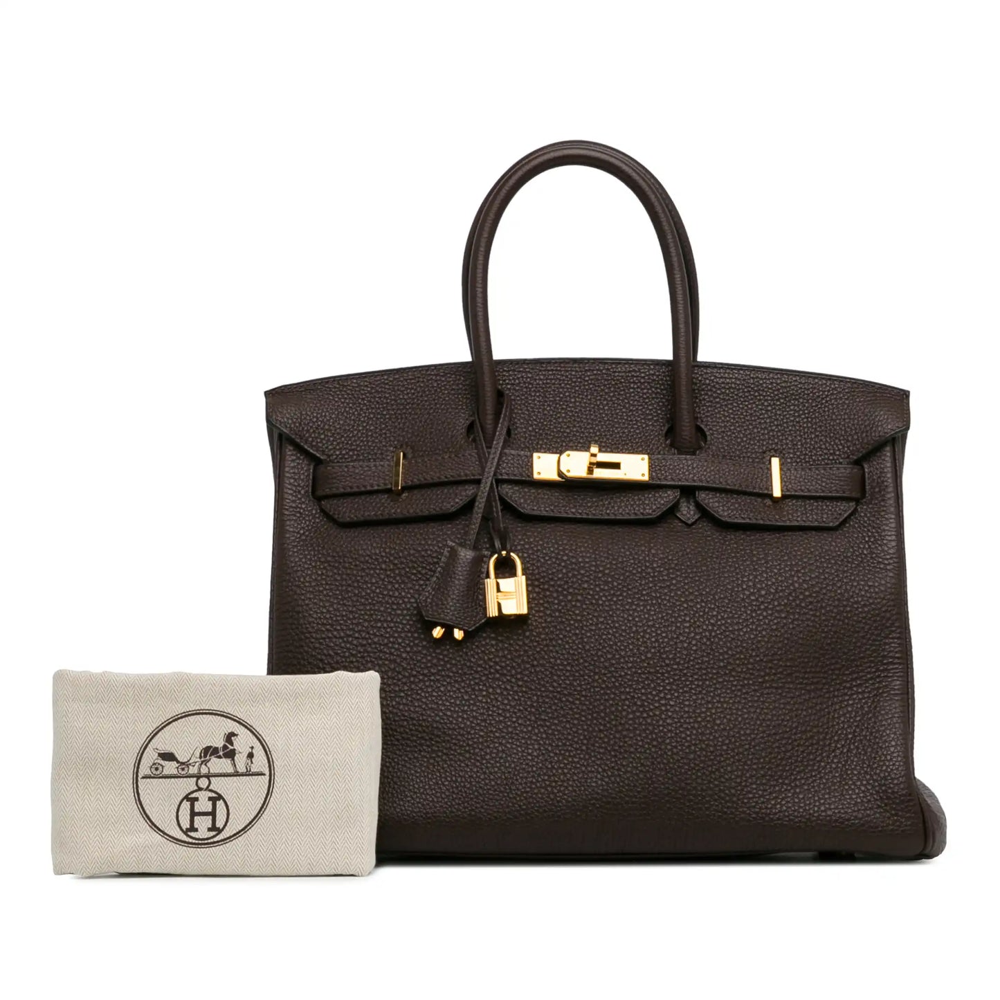 Hermès Birkin 35 Brown Retorune Togo Gold