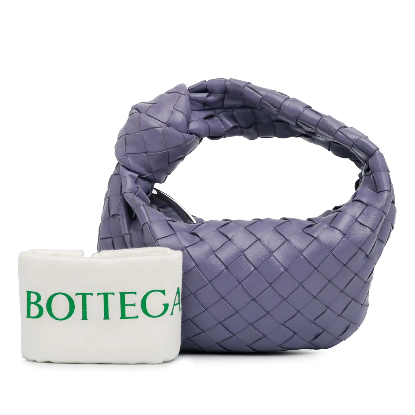 Bottega Veneta Jodie Mini Purple Intrecciato