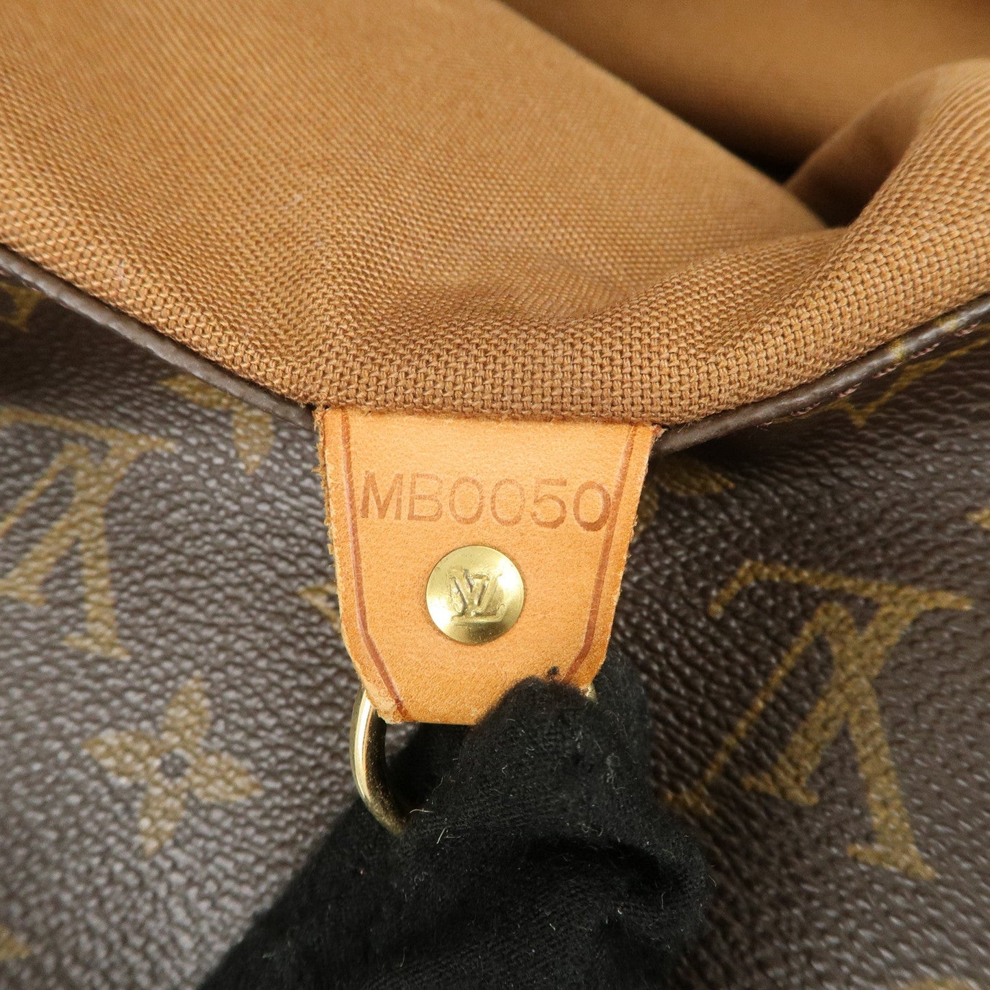 Louis Vuitton Monogram Sac Shopping Shoulder Bag Brown M51108