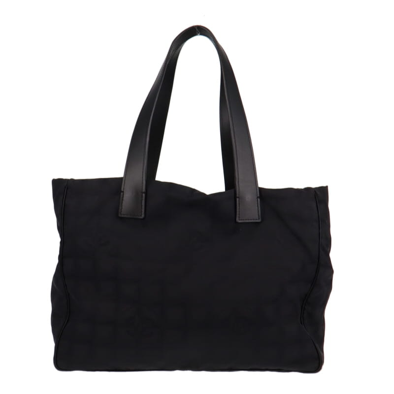 Chanel Black Travel Ligne Tote Medium