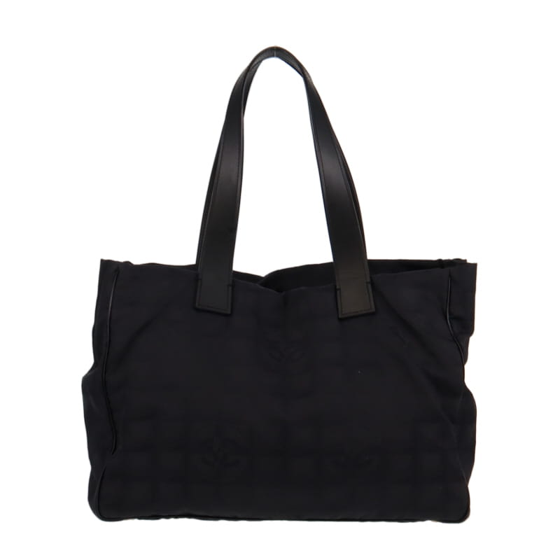 Chanel Black Travel Ligne Tote Medium