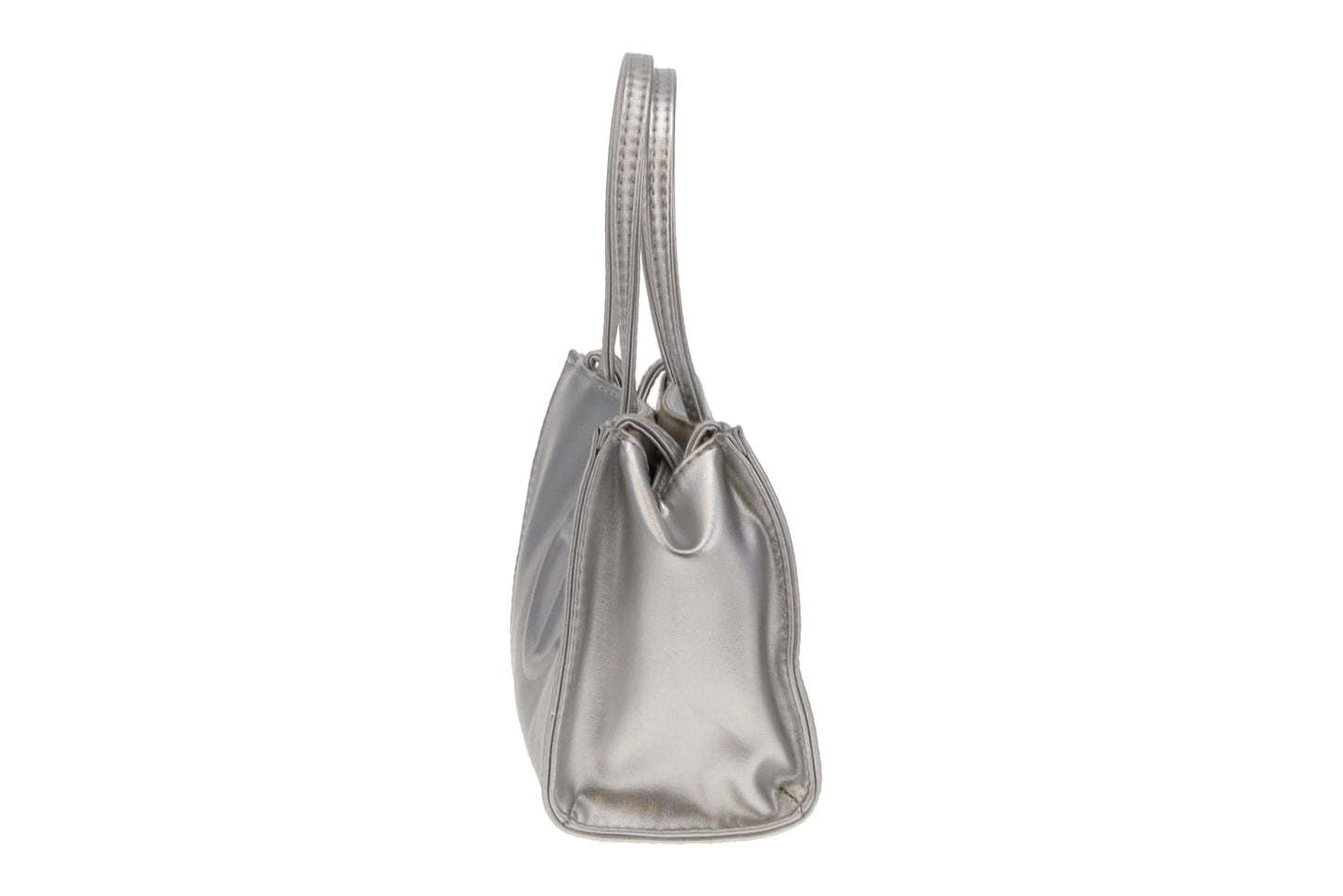 Telfar Silver Small Shopper