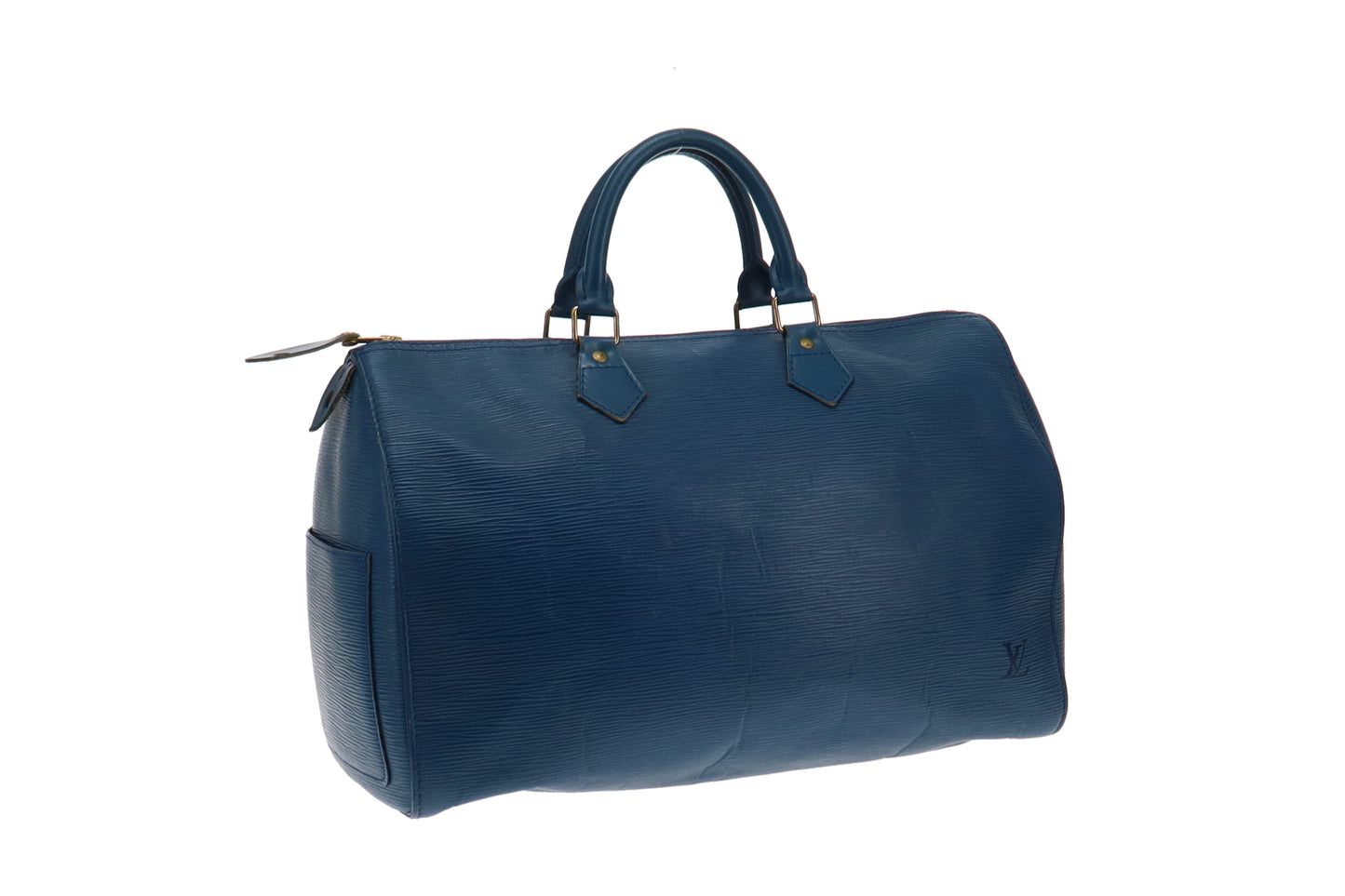 Louis Vuitton Toledo Blue Epi Speedy 35 VI1912