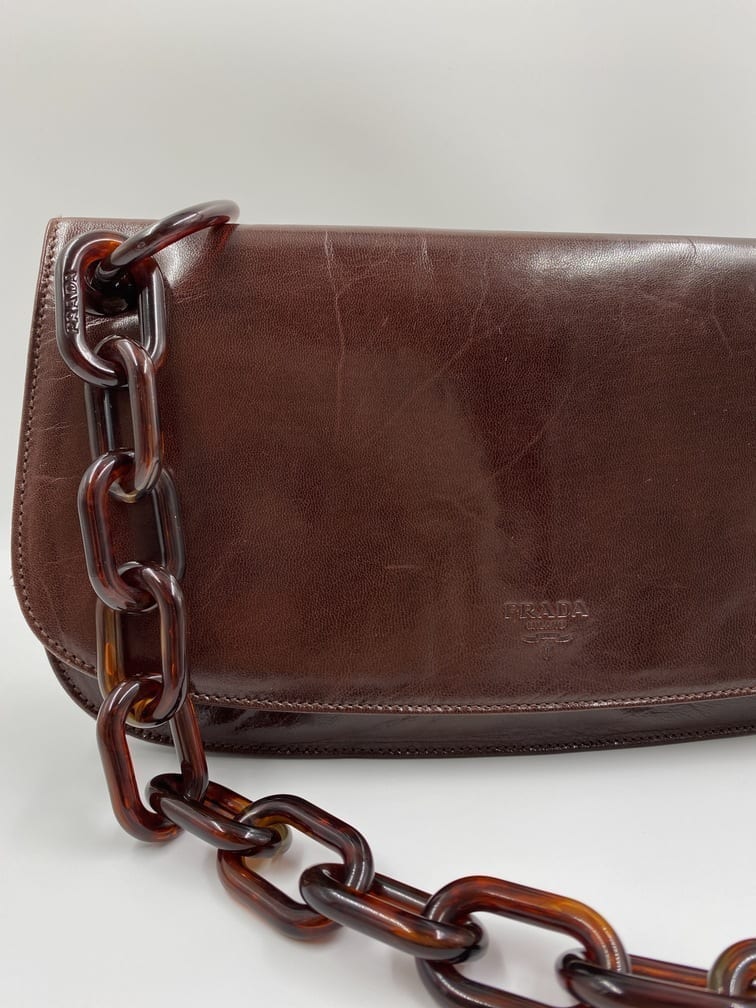 Vintage Prada Leather Bag