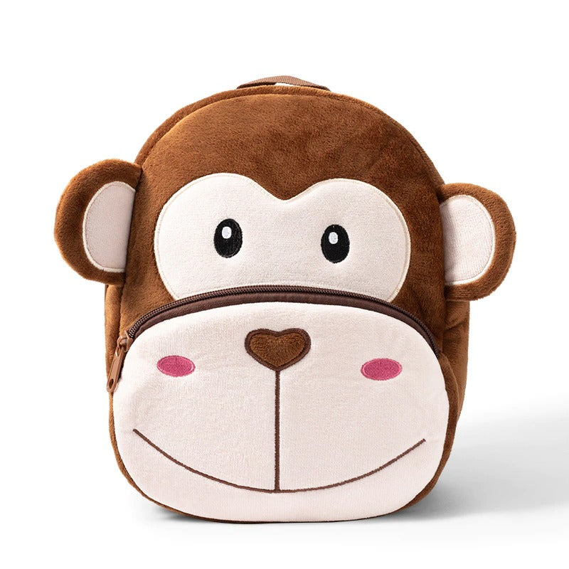 Cartoon Kids Plush Mini Kindergarten bag