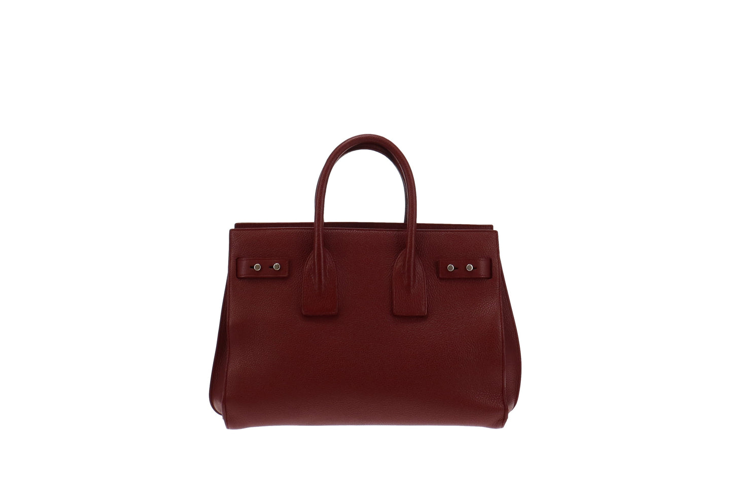 Saint Laurent Ruby Red Souple Sac Du Jour