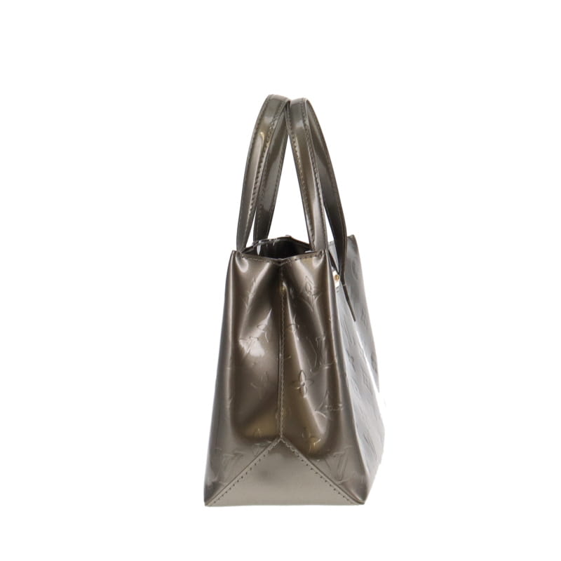 Louis Vuitton Wilshire Gris Art Deco Vernis Leather PM