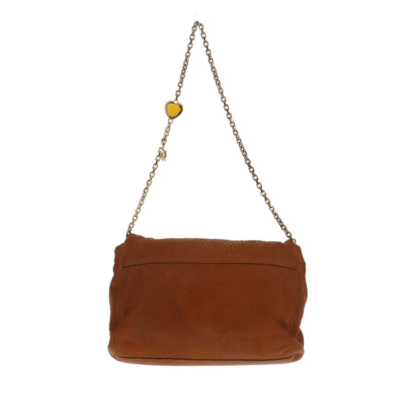 Mulberry Soft Oak Large Edna Pendnant Chain bag