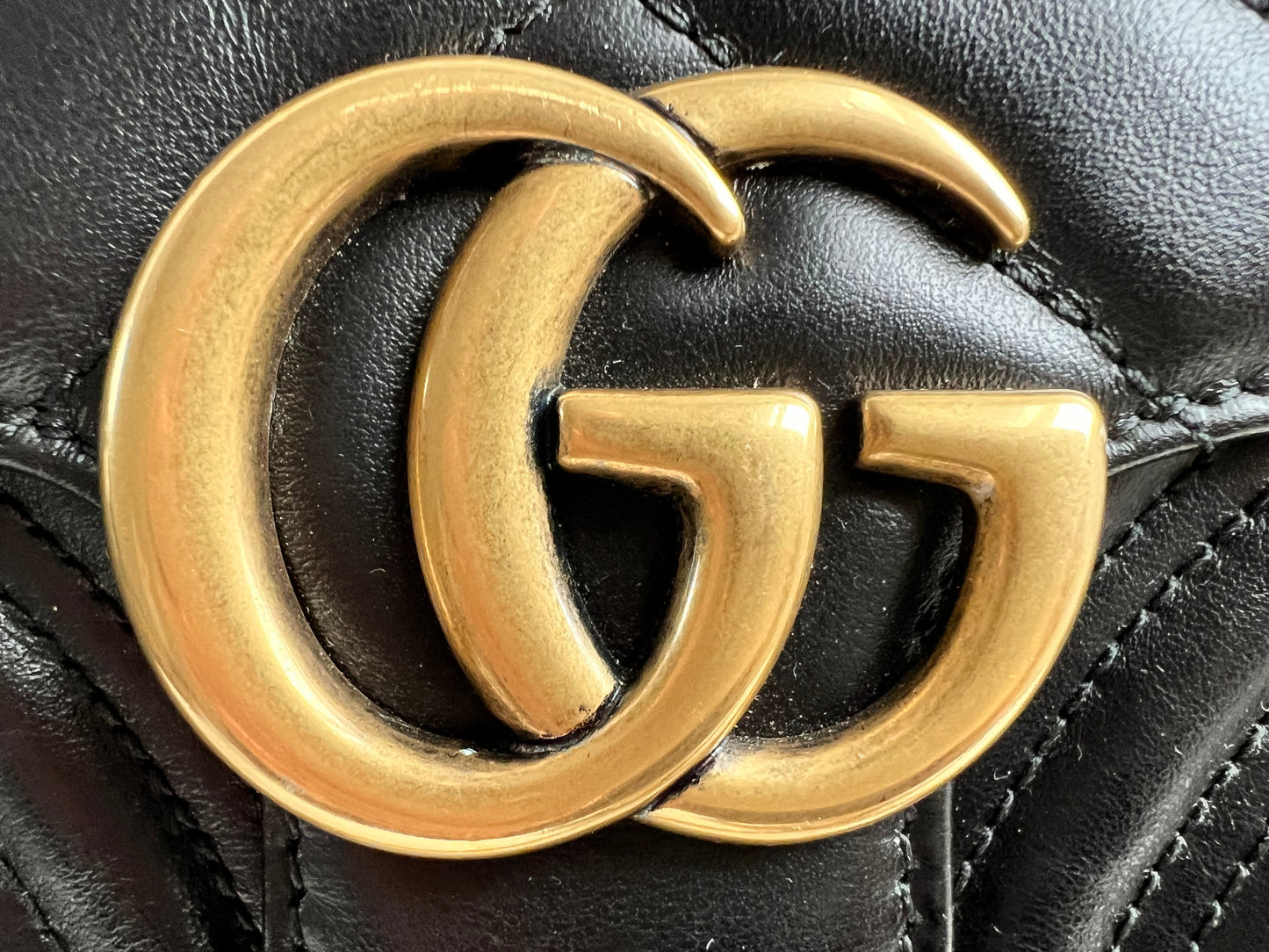 Gucci GG Black Marmont Mini Shoulder Bag (RRP £1,700)