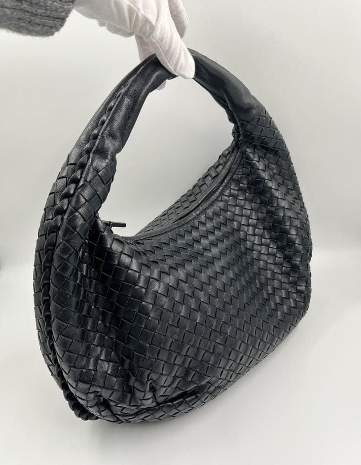 Bottega Veneta Intrecciato Hobo Shoulder Bag