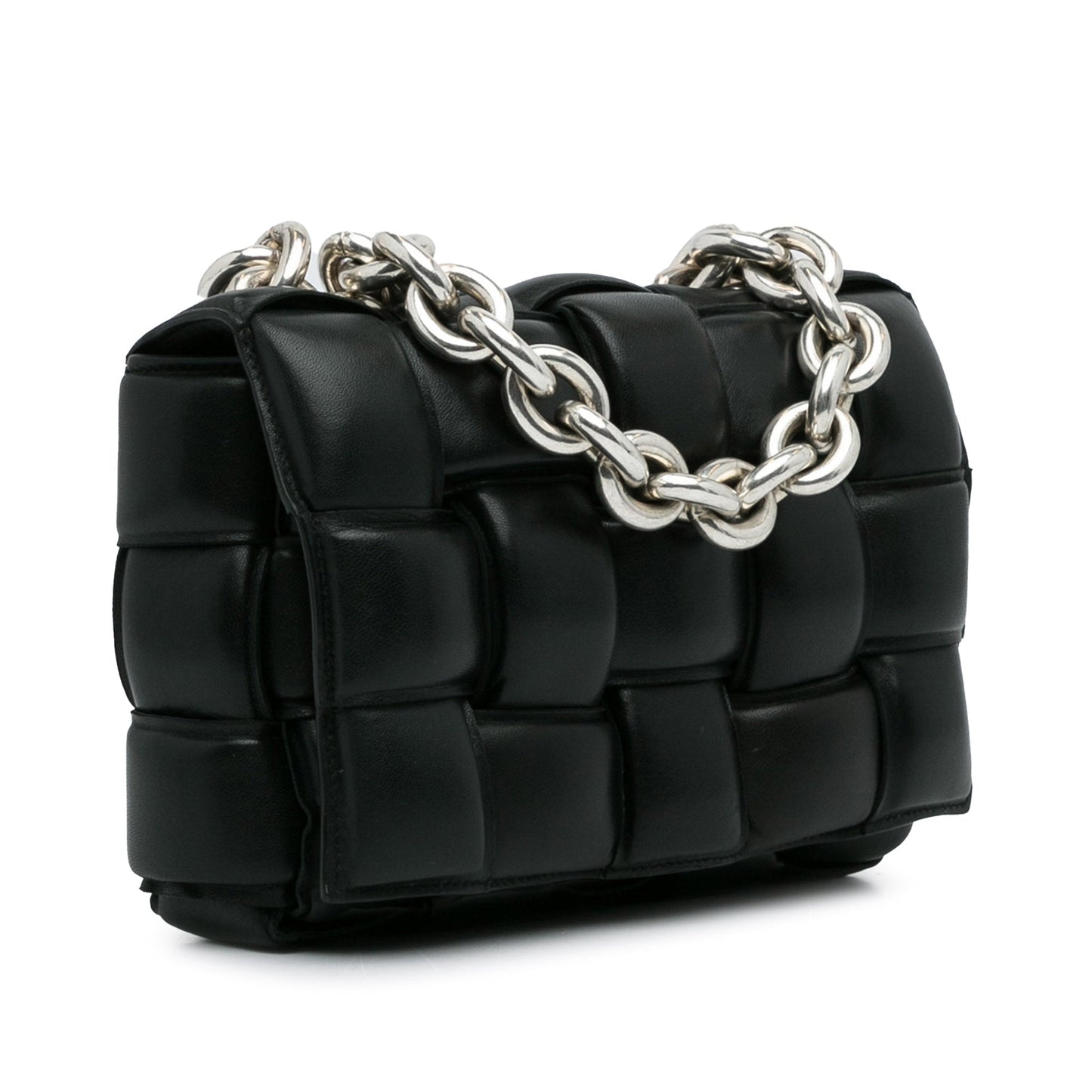 Bottega Veneta Padded Chain Cassette Black