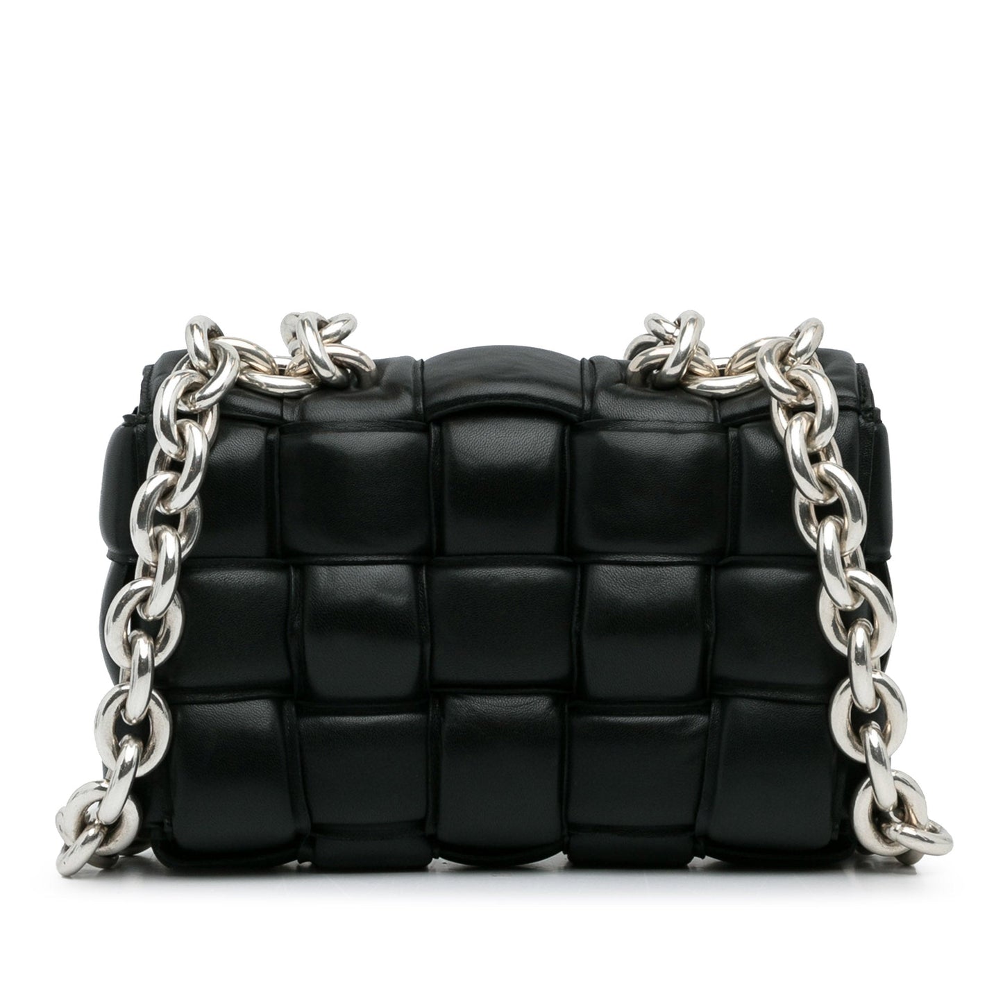 Bottega Veneta Padded Chain Cassette Black