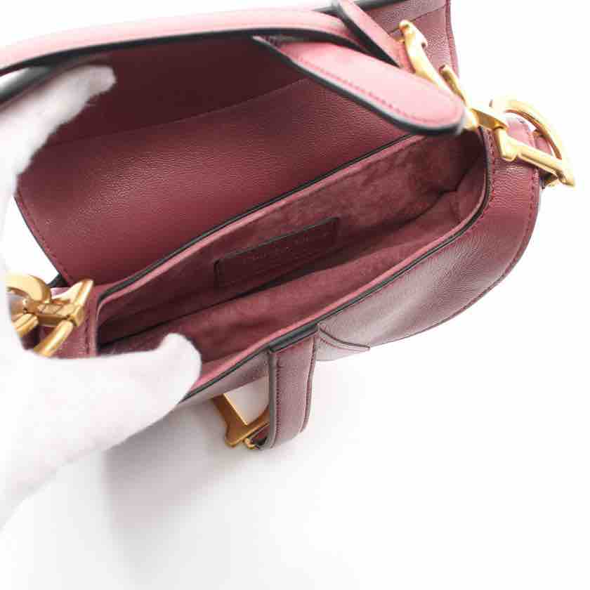 Dior Saddle Handbag, Calfskin, Small