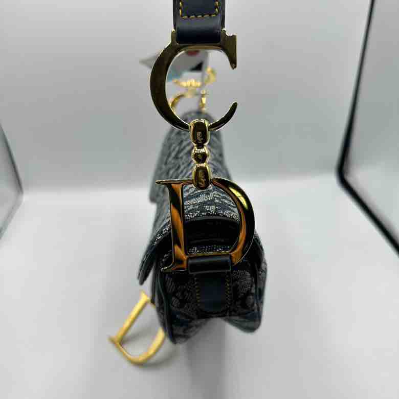 Dior Monogram Saddle Shoulder Bag