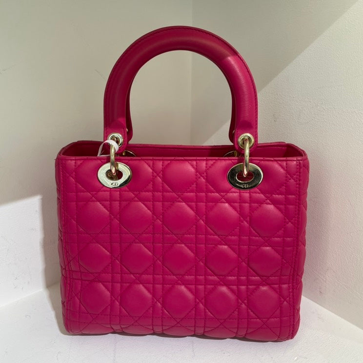 Dior Lady Dior Size Small Handbag