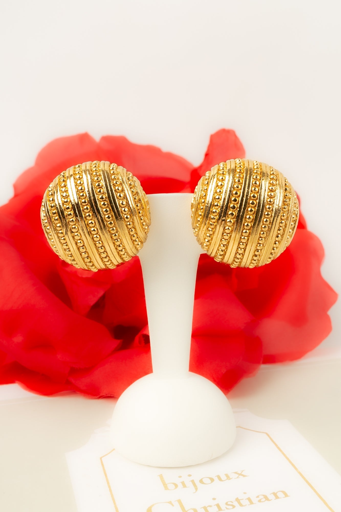 Boucles d'oreilles Christian Dior