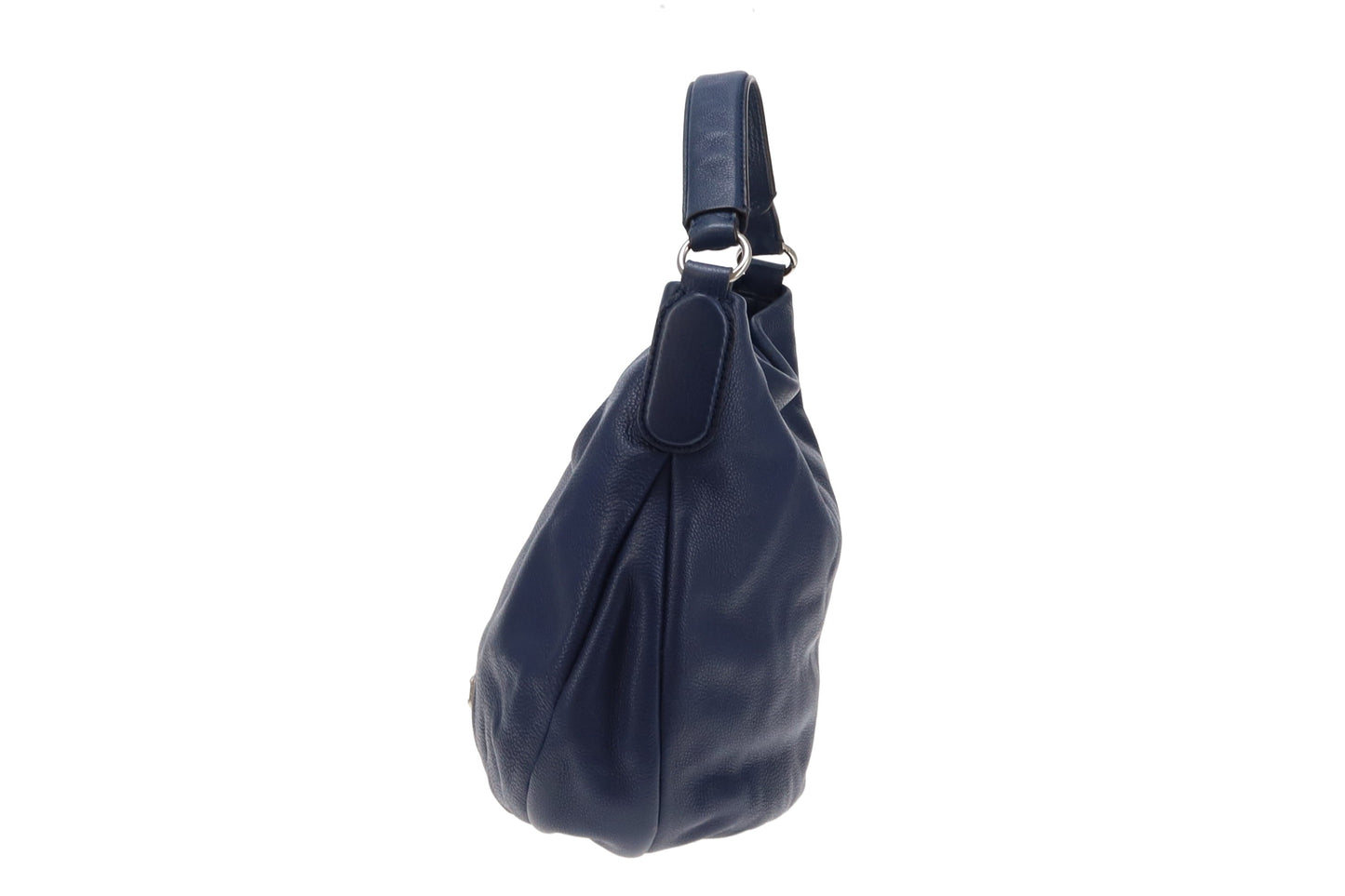 Marc Jacobs Navy Leather New Q Hillier Hobo Bag