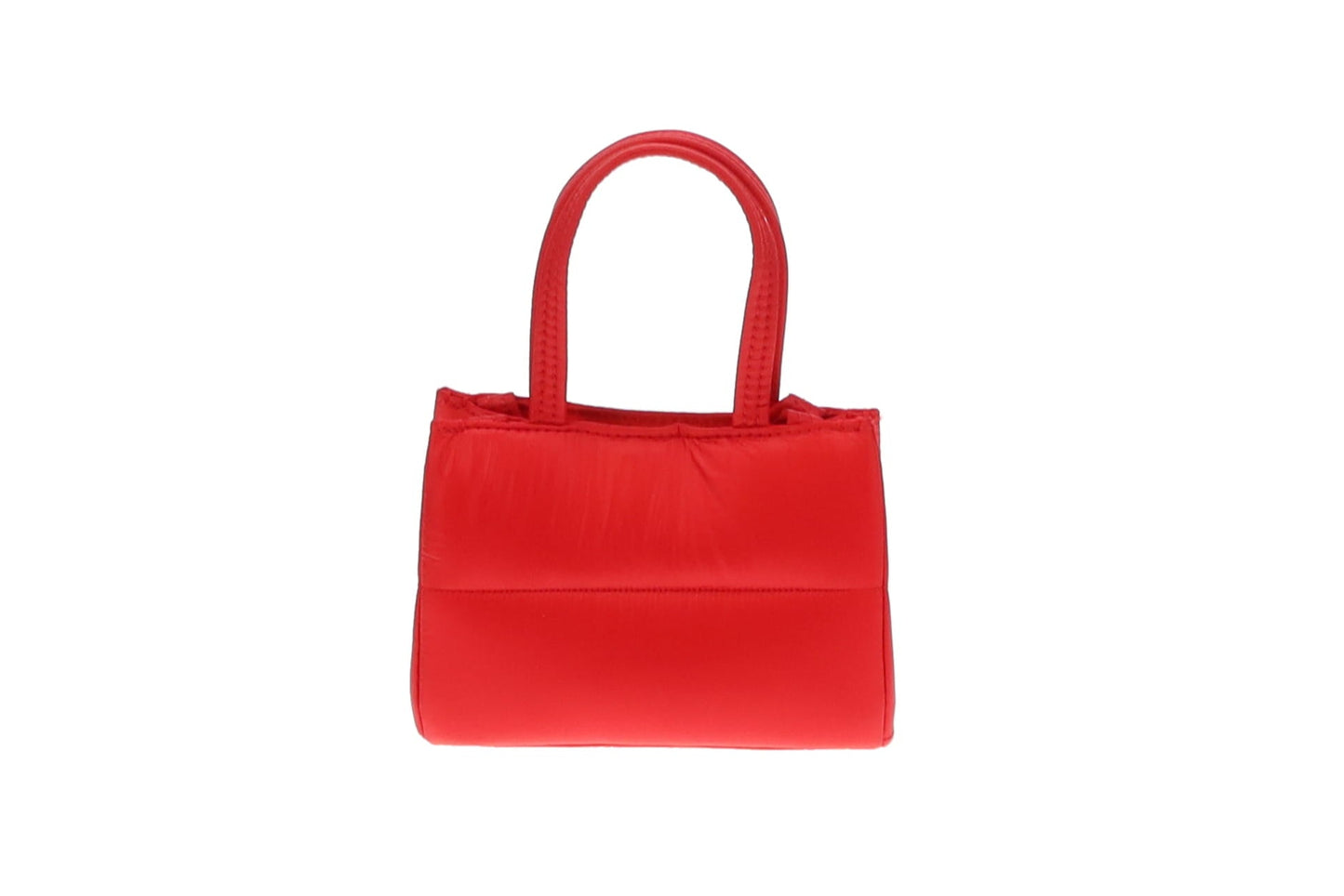 Telfar Red Nylon Small Puff Shopping Bag