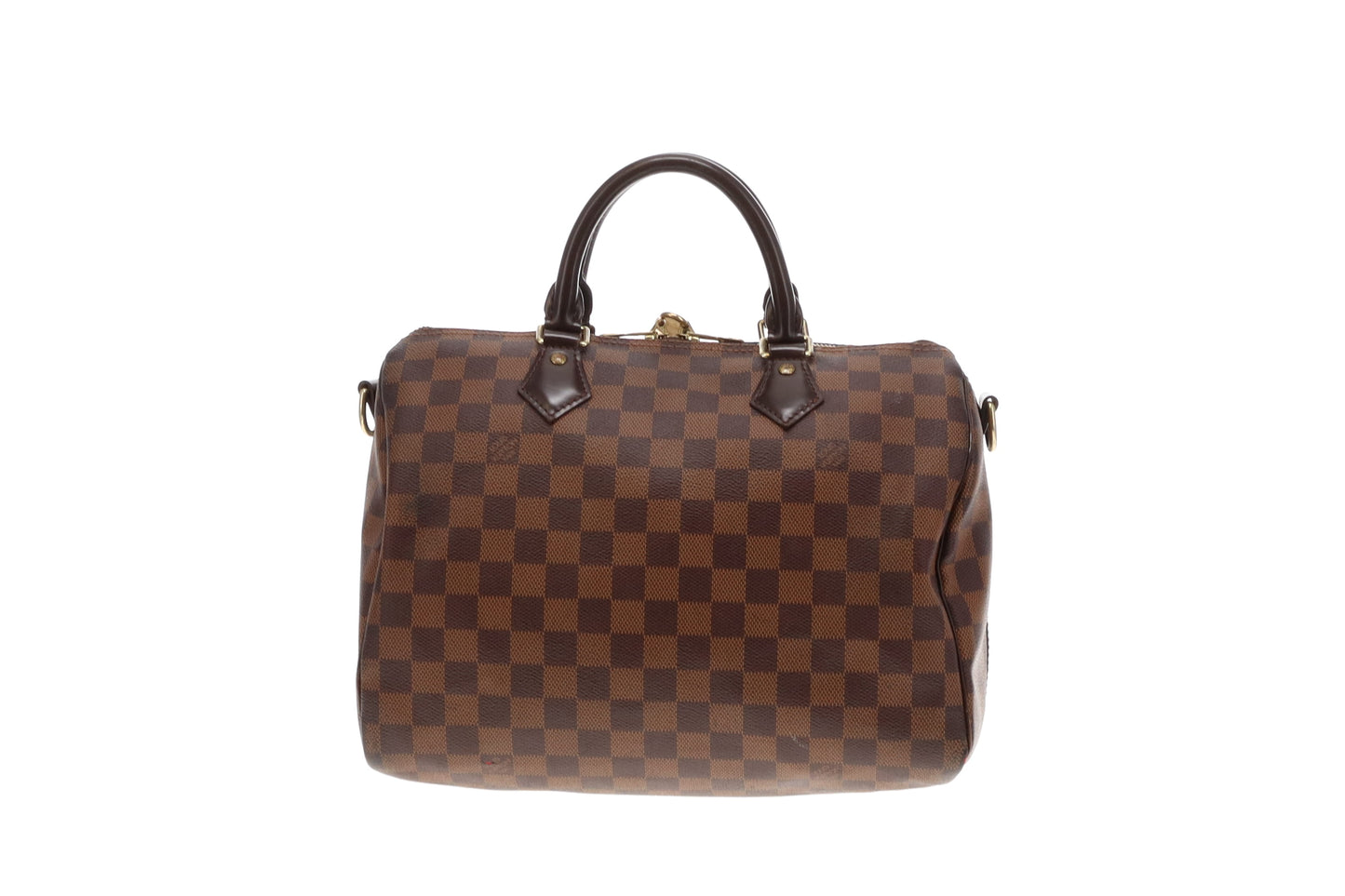 Louis Vuitton Damier Ebene Speedy 30 Bandouliere MB4196