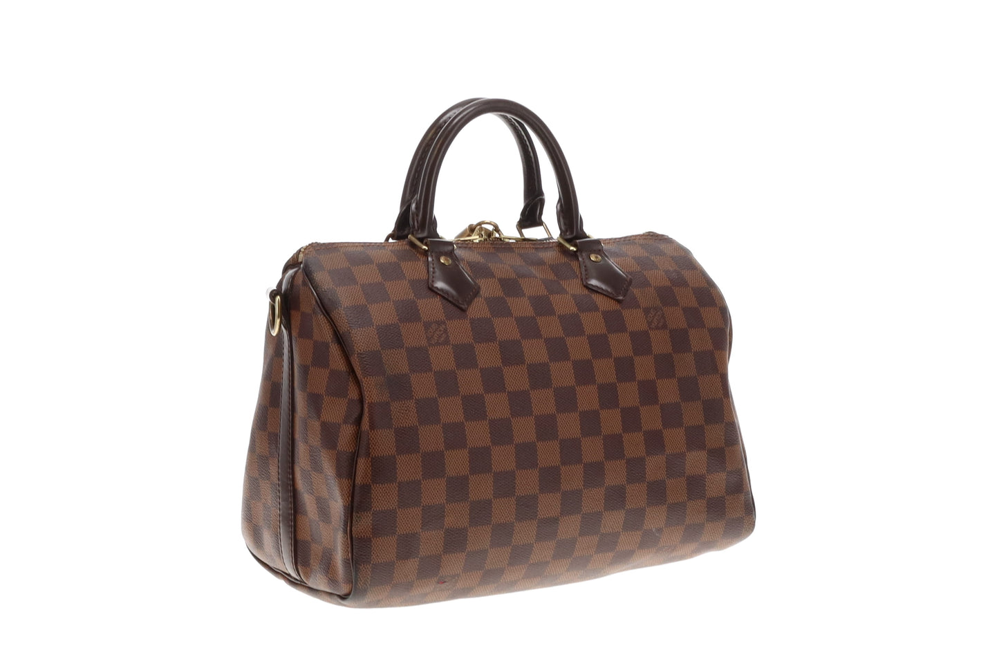 Louis Vuitton Damier Ebene Speedy 30 Bandouliere MB4196