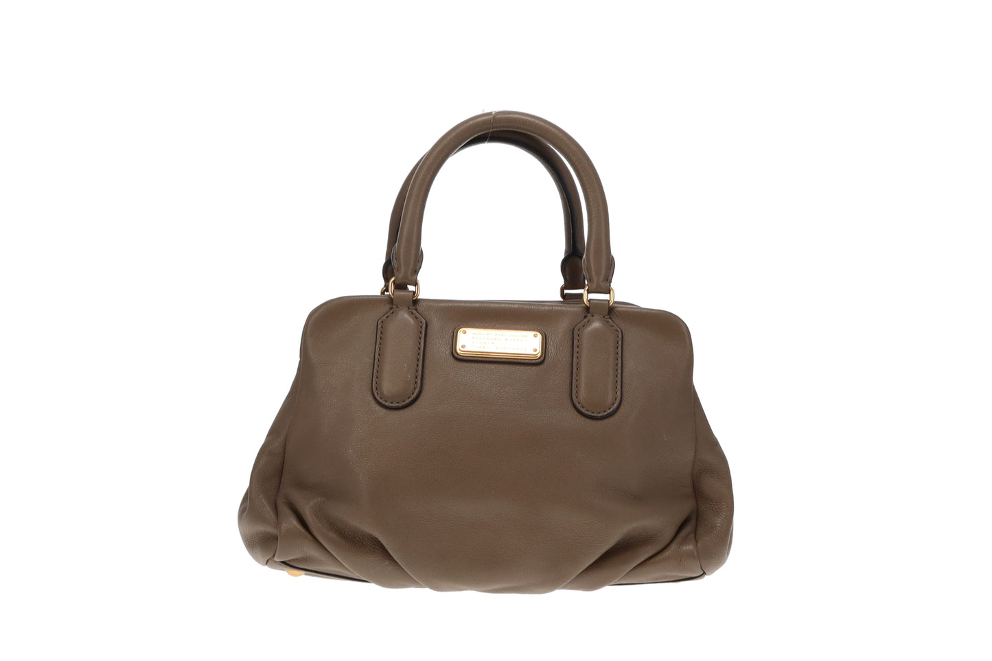 Marc Jacobs Taupe Leather New Q Baby Groovee