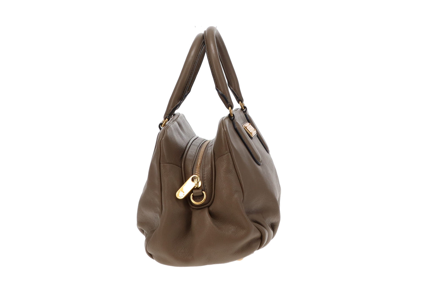 Marc Jacobs Taupe Leather New Q Baby Groovee