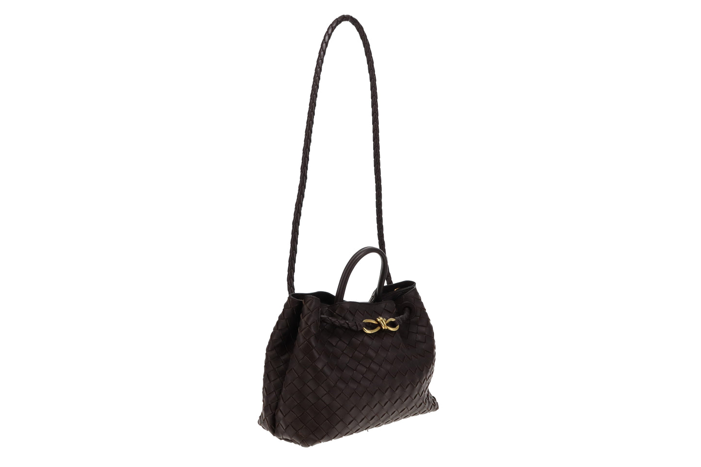 Bottega Veneta Fondant Intrecciato Nappa Medium Andiamo