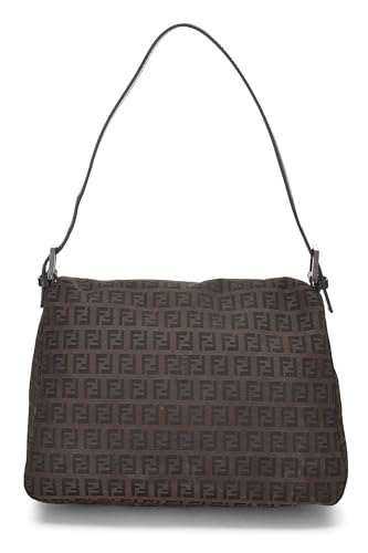 Fendi,  Brown Zucchino Canvas Mama, Brown