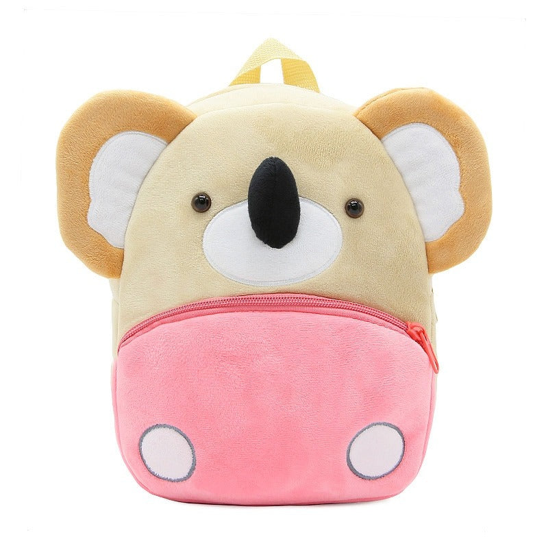 Cartoon Kids Plush Mini Kindergarten bag