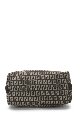 Fendi,  Brown Zucchino Canvas Messenger, Brown