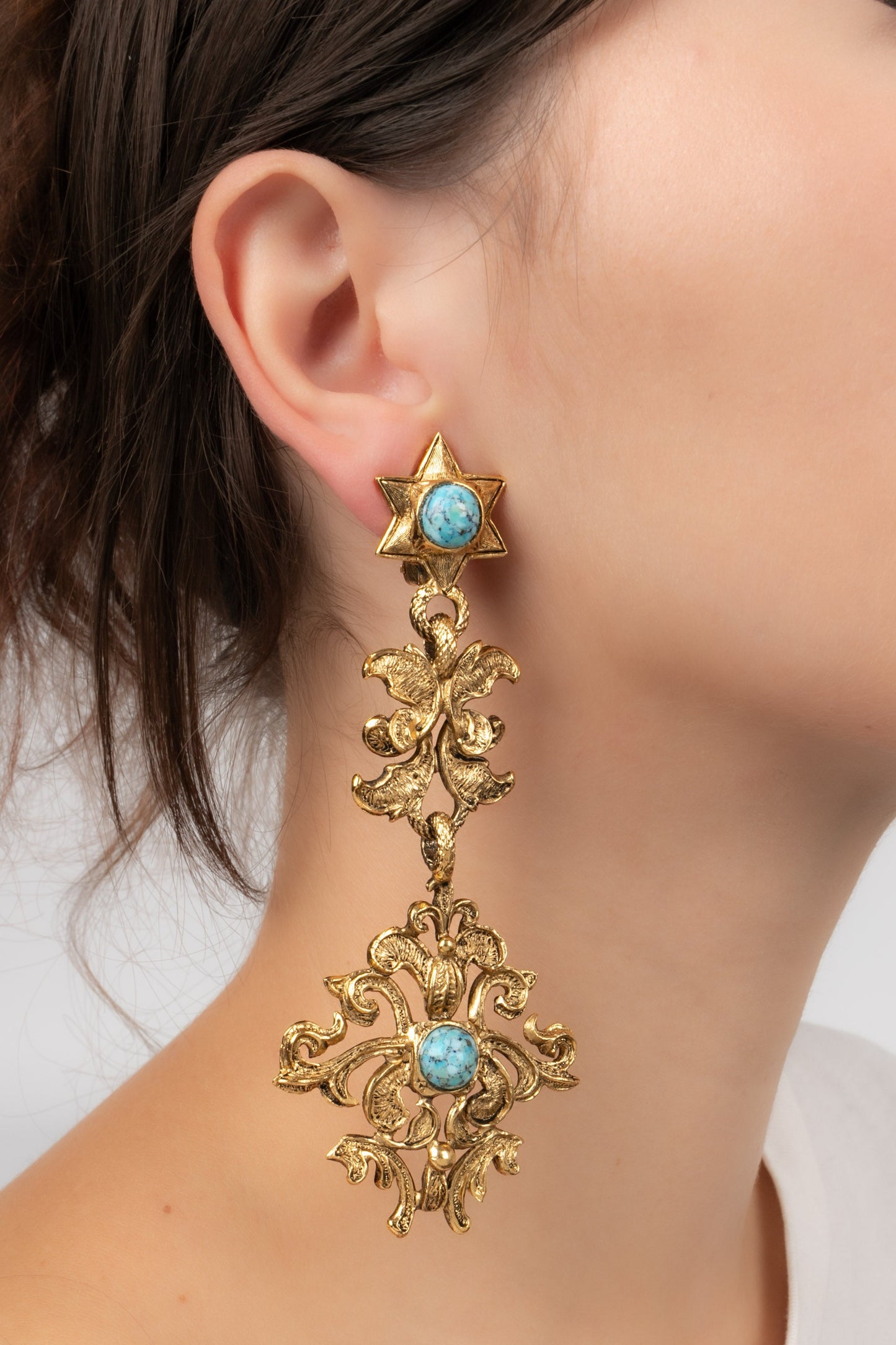 Boucles d'oreilles Christian Dior