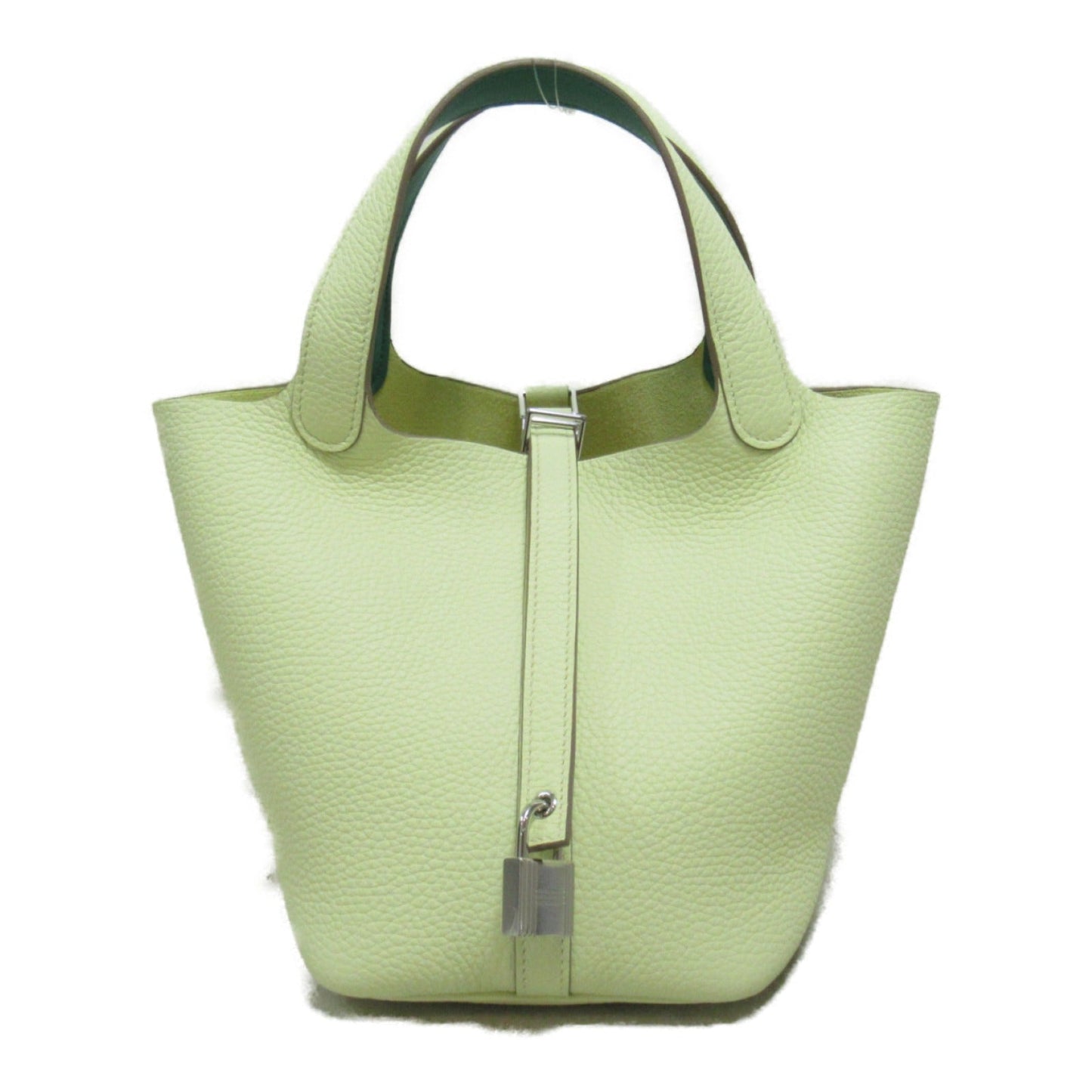 Hermes Picotin Lock PM Handbag Handbag Handbag Handbags Leather  clement  Green John Milton/Velve