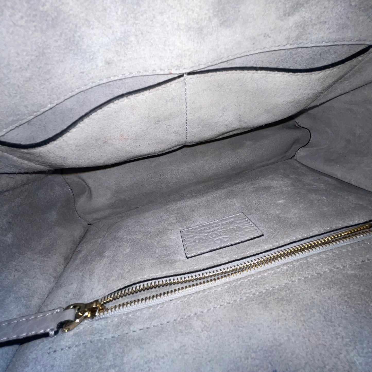 VALENTINO Gray Rockstud Shoulder Bag TS