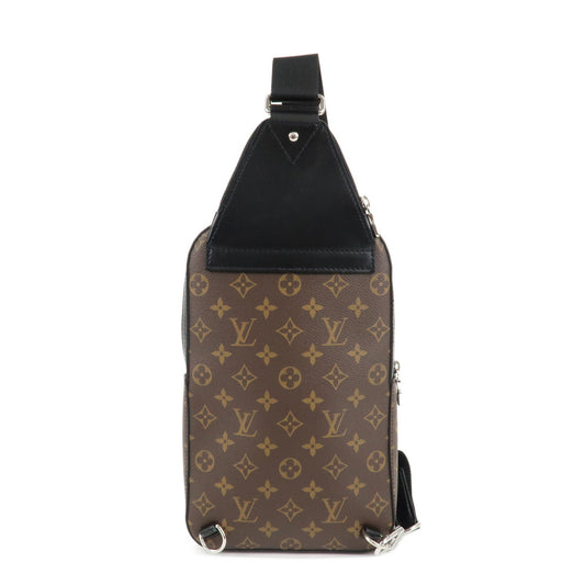 Louis Vuitton Monogram Macassar Avenue Sling Shoulder Bag M46327