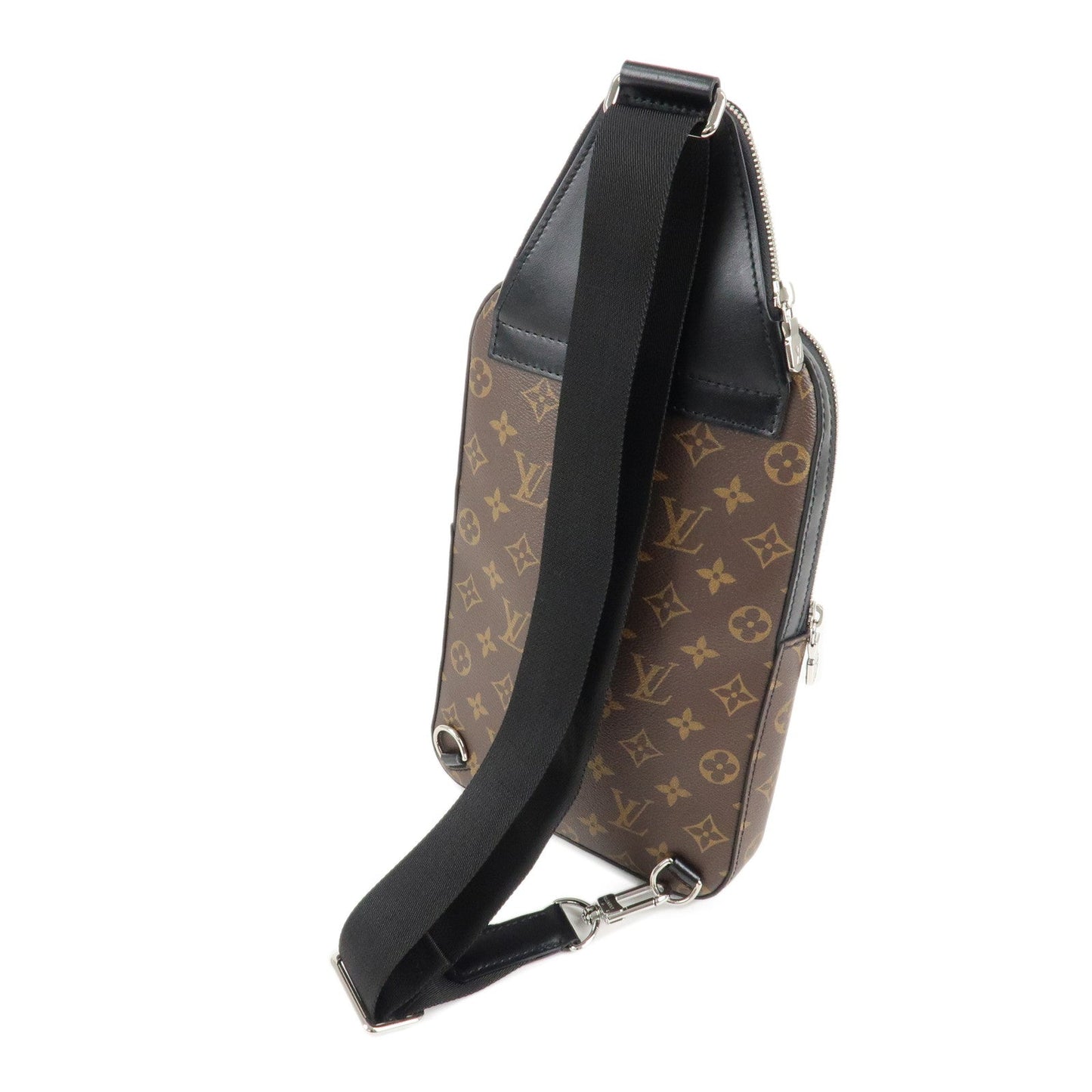 Louis Vuitton Monogram Macassar Avenue Sling Shoulder Bag M46327