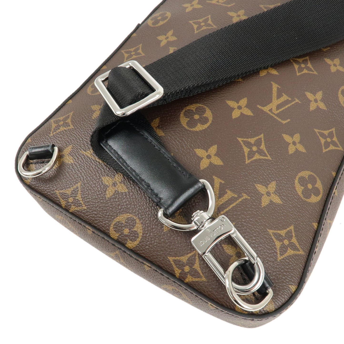 Louis Vuitton Monogram Macassar Avenue Sling Shoulder Bag M46327