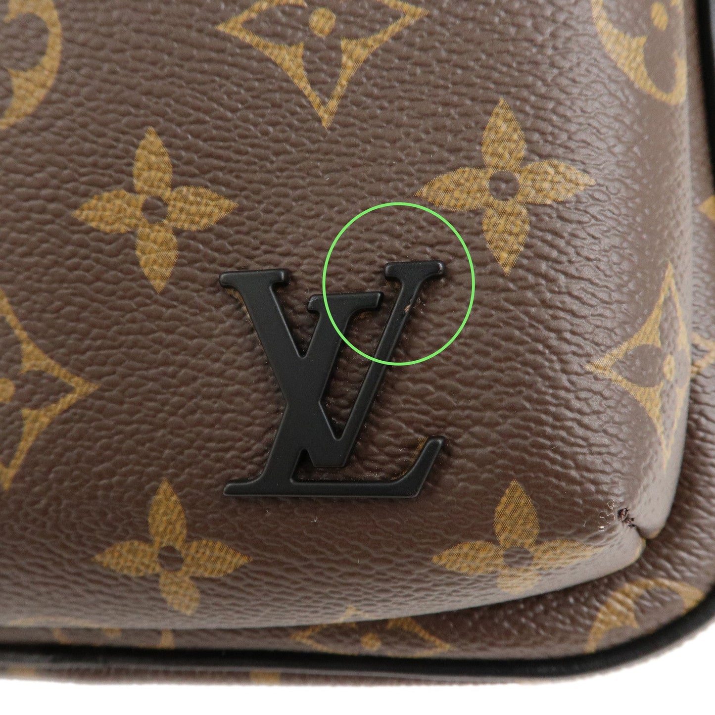 Louis Vuitton Monogram Macassar Avenue Sling Shoulder Bag M46327