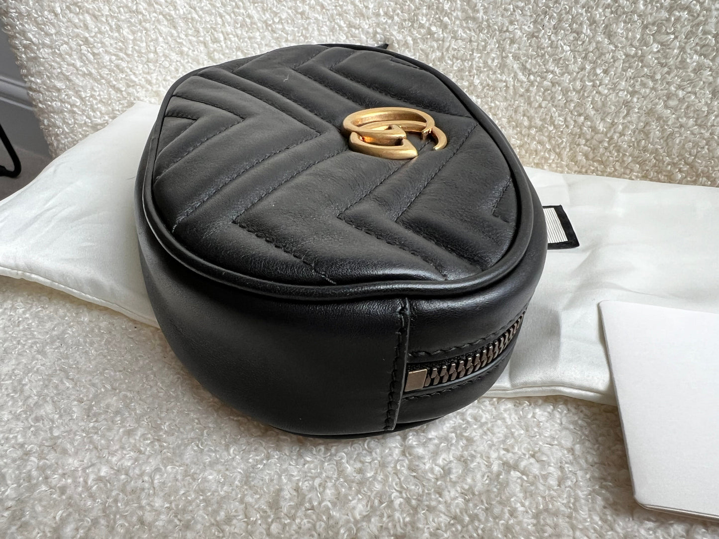 Gucci GG Black Marmont Belt Bag (RRP £865)